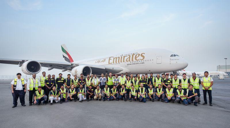 Emirates retrofit team