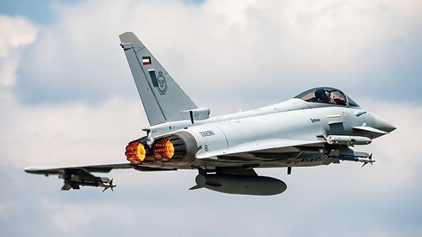 Eurofighter Typhoon aircraft