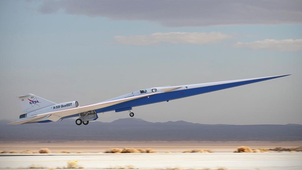 NASA’s low-boom Lockheed Martin X-59 Quesst