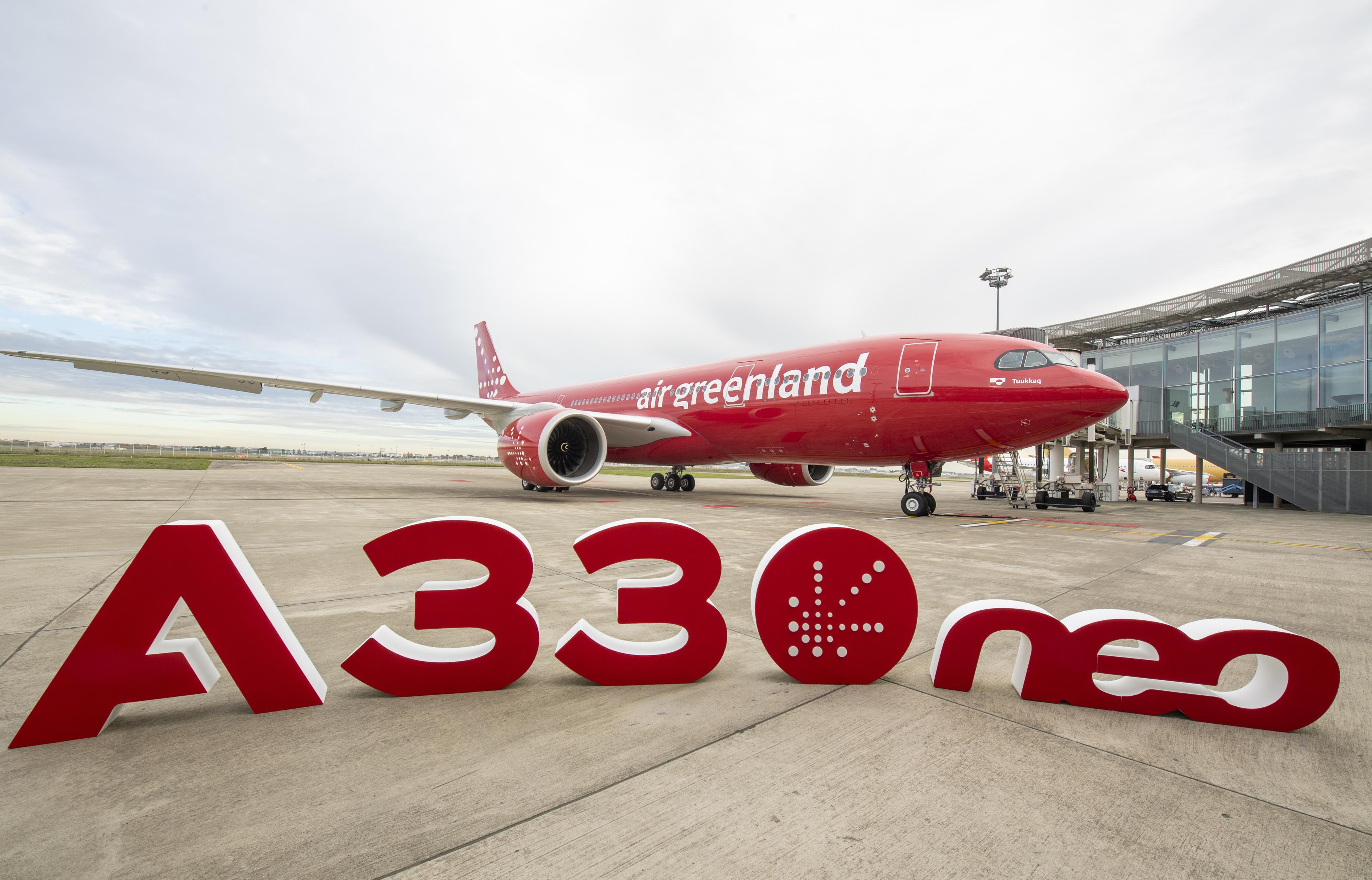 Air Greenland A330neo Delivery Dec 7 2022
