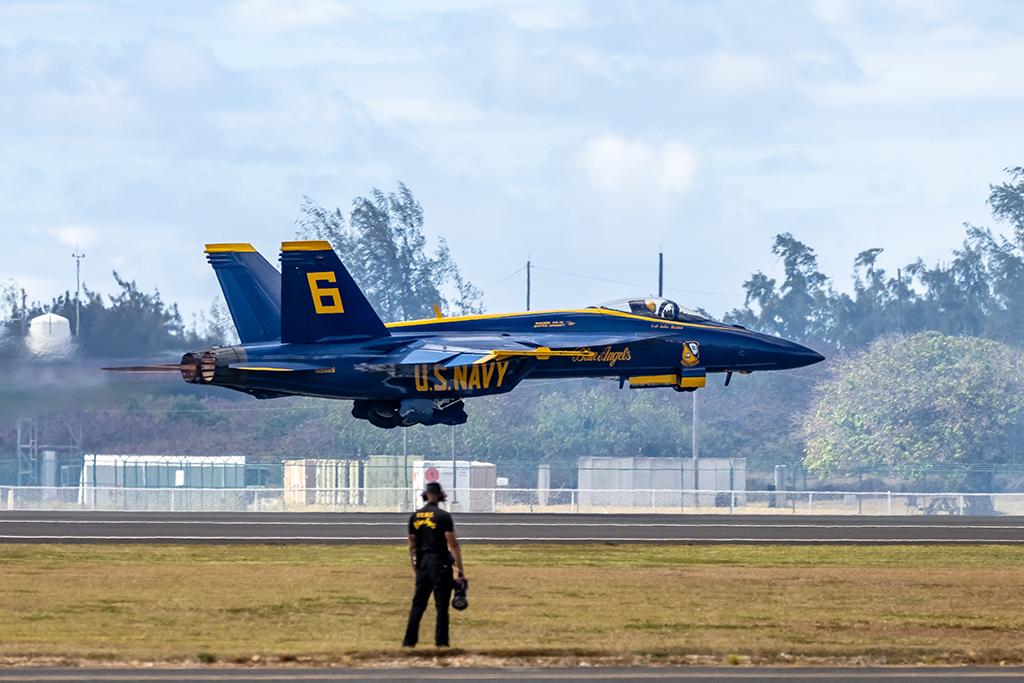Blue Angel No. 6 takeoff