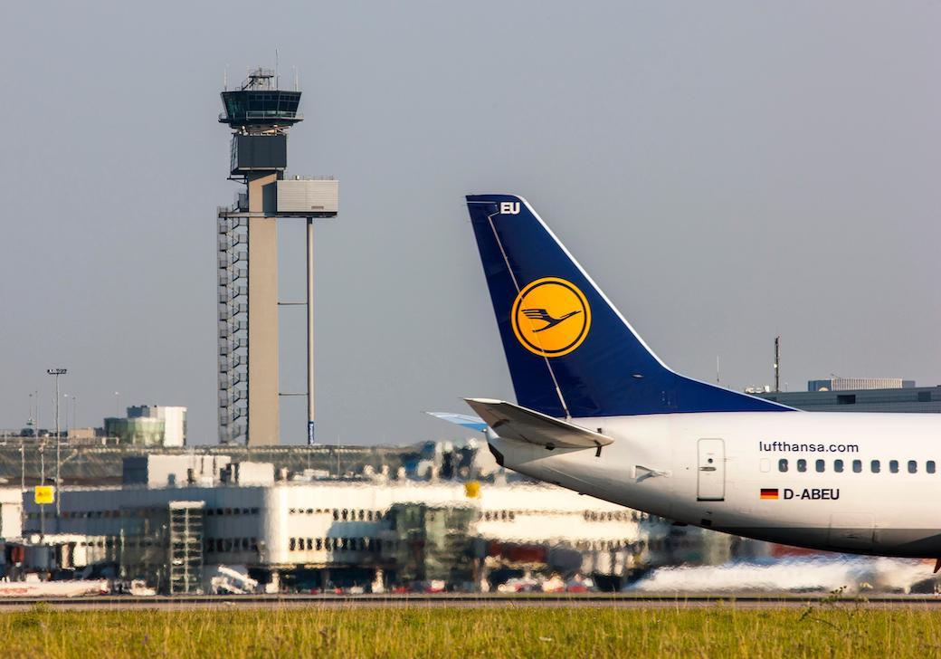 Dusseldorf International Airport ATC tower