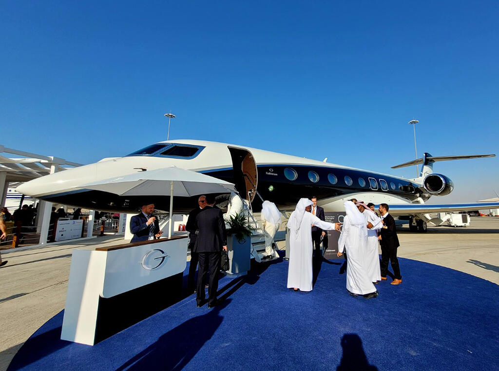 Gulfstream’s five-cabin G700 ultra-long-range jet