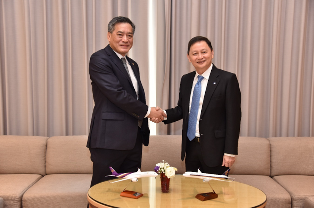 Thai Airways and Singapore Airlines executives