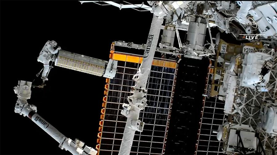 ISS spacewalk