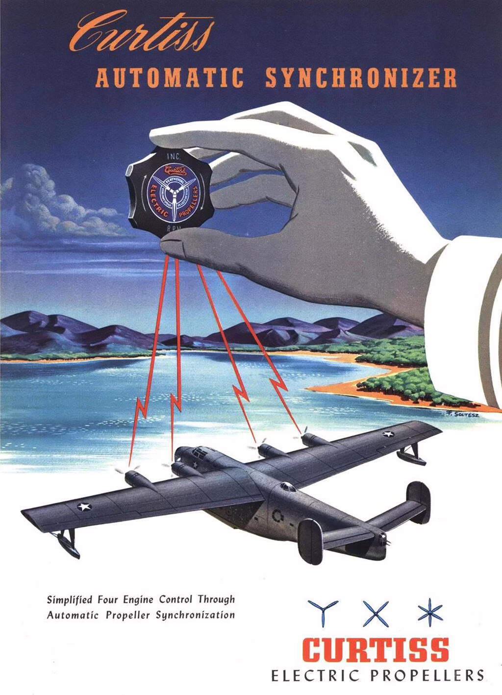 aviation week ad from 1943