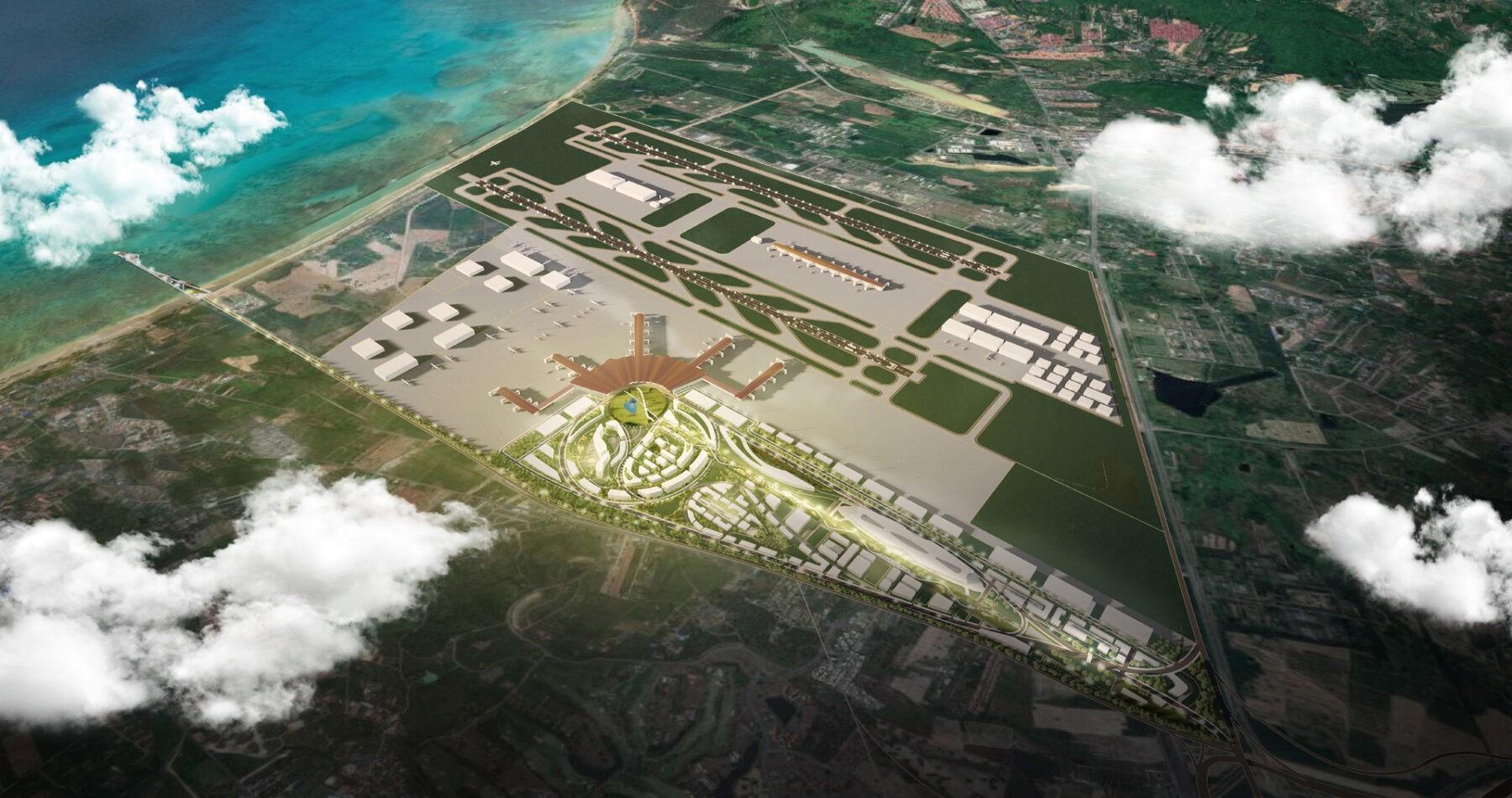 Concept of U-Tapao international airport