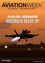 Aviation Week cover featuring Australian fighter 