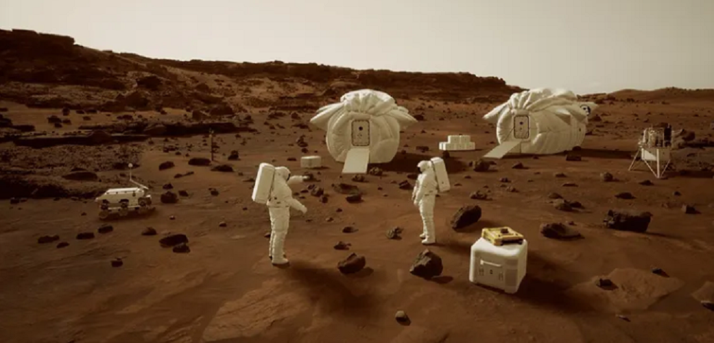 HeroX concept of Mars exploration
