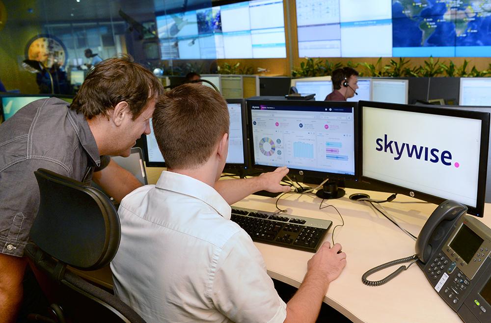 Airbus employees access Skywise platform