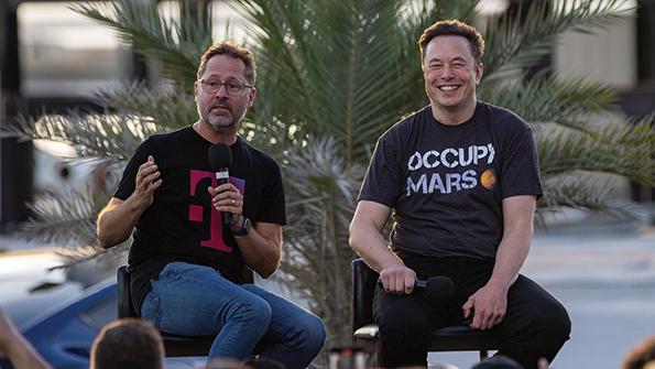 Mike Sievert and Elon Musk
