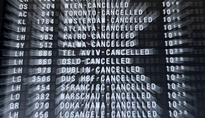 Frankfurt cancellation board