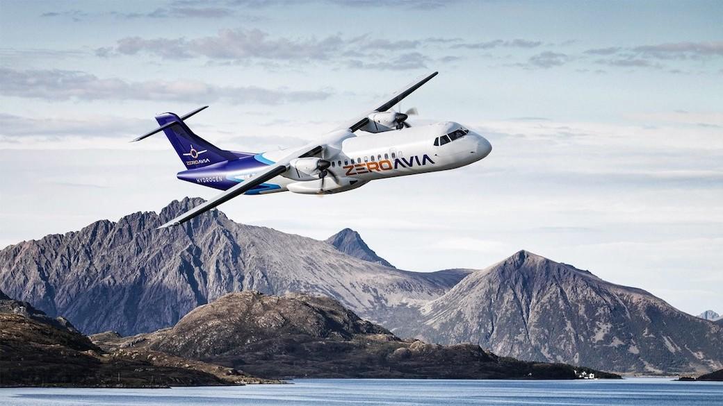 ZeroAvia hydrogen-electric-powered regional aircraft