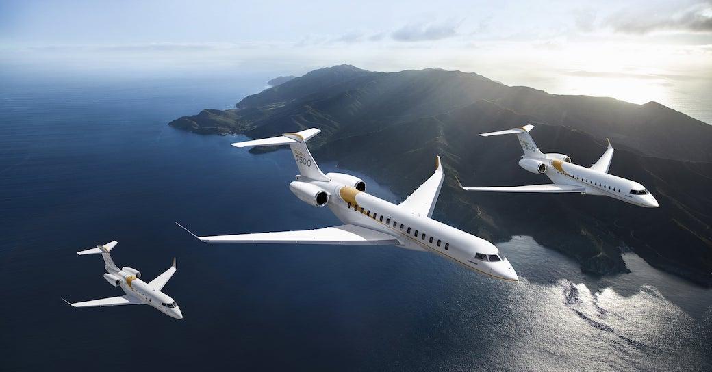 Bombardier business jets