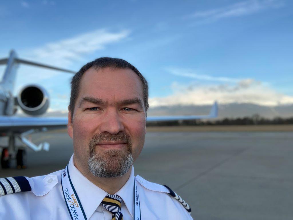 Bombardier Chief Pilot Etienne Cote