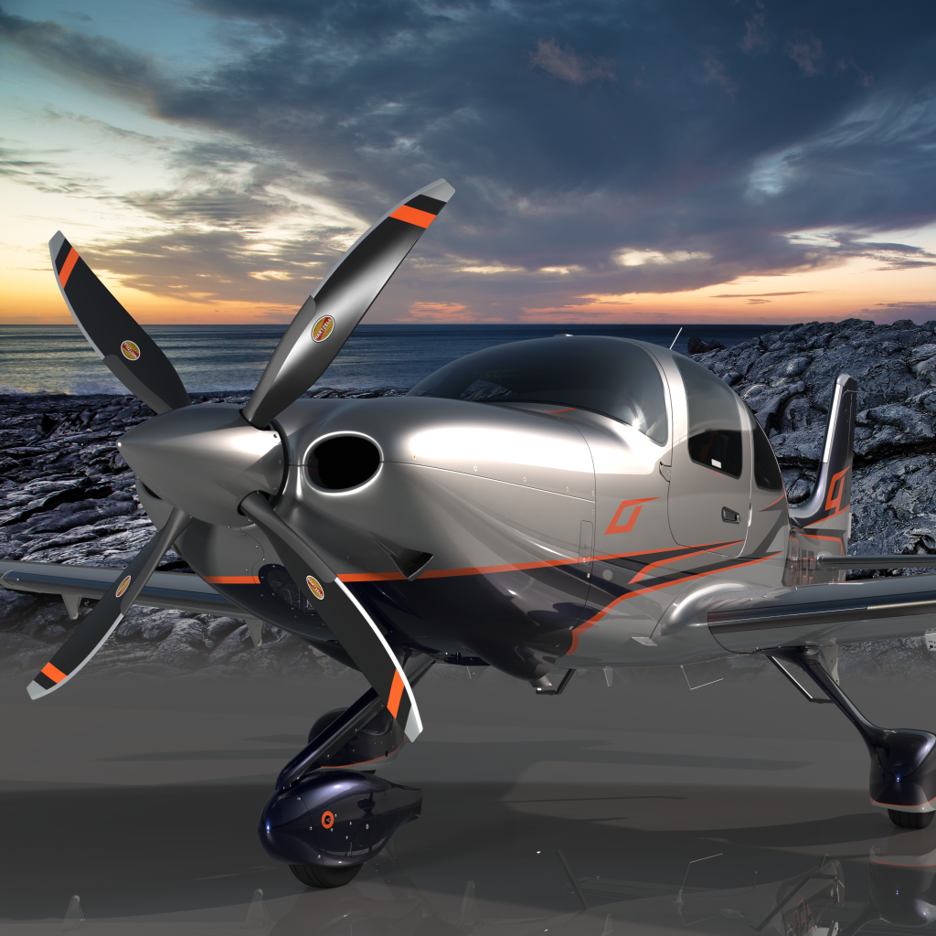 Cirrus Aircraft 9,000th rendering