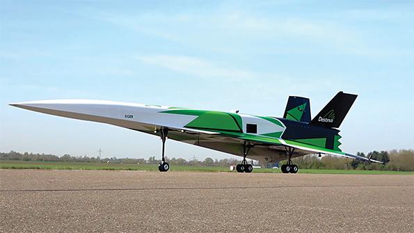 Destinus hydrogen-powered high-speed aircraft