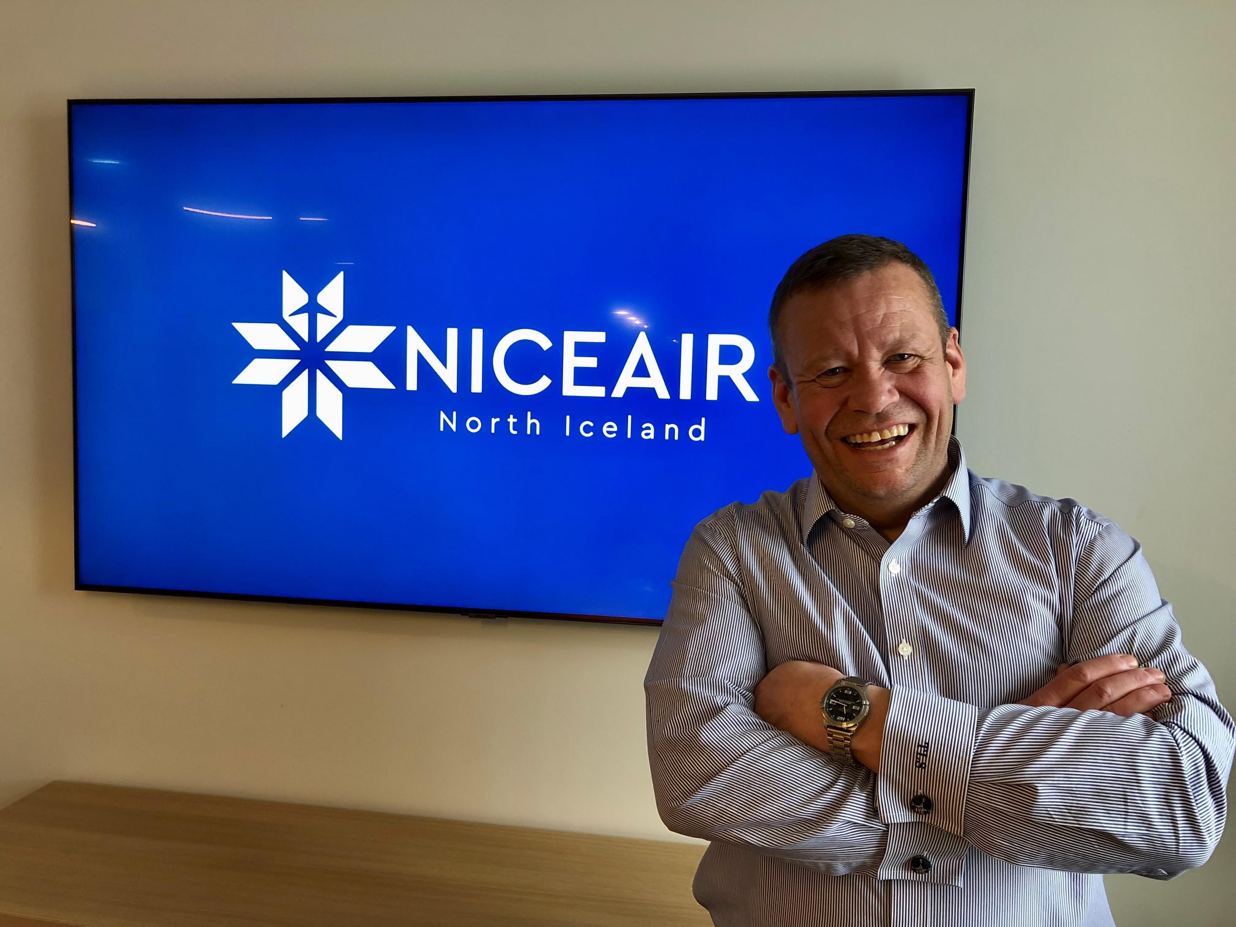 Niceair CEO Sigurjonsson