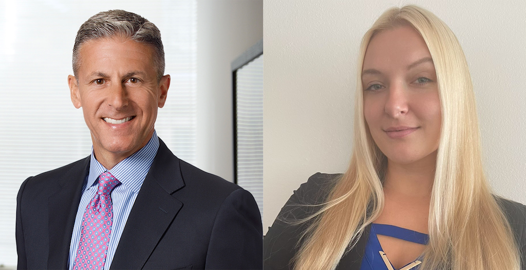 Partner Brian Gross and Law Clerk Sonia Niekrasz work for MG+M The Law Firm.