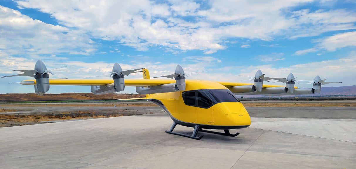 Wisk’s Generation 6 tiltrotor air taxi 