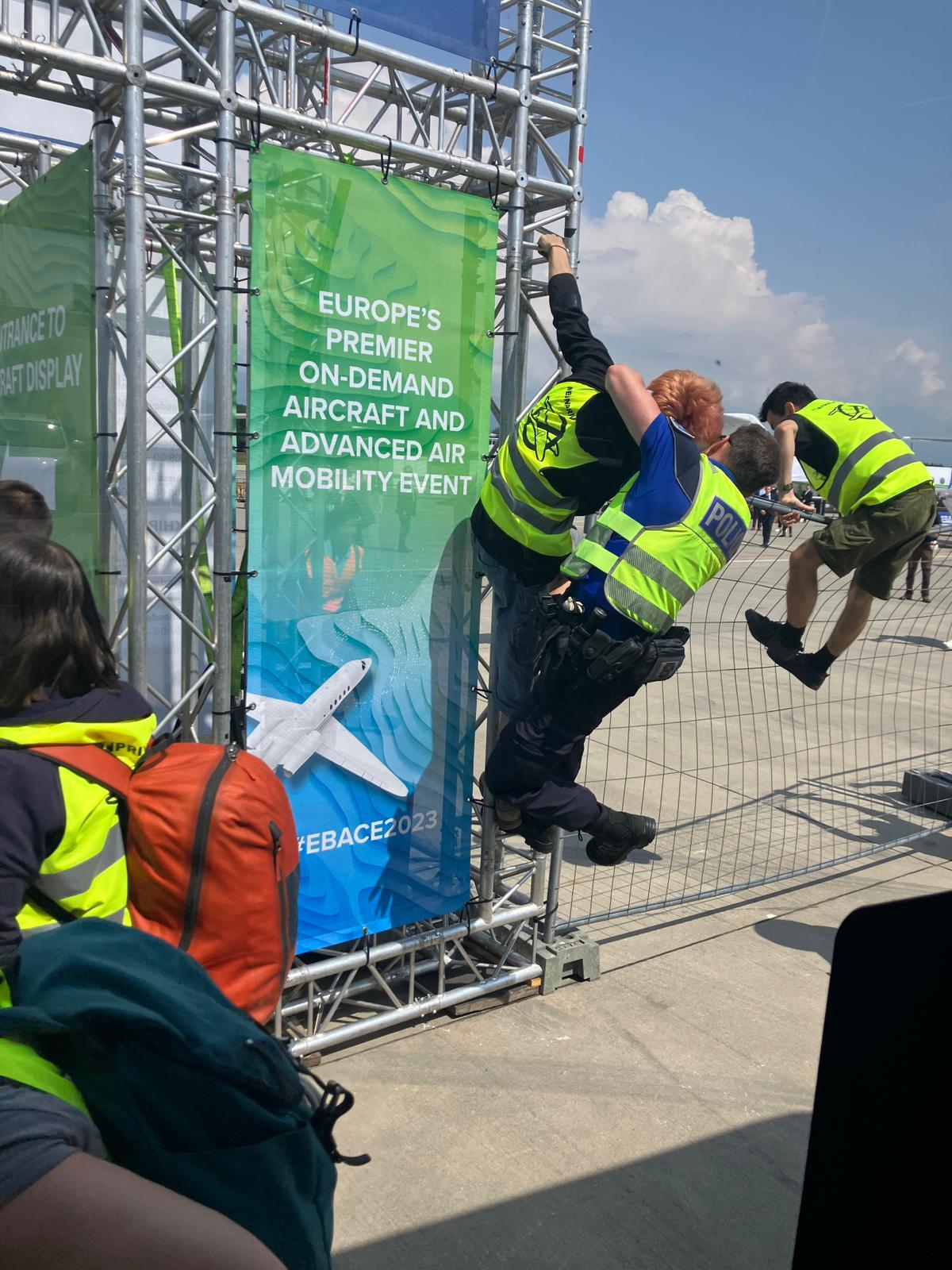 Gallery Protestors Disrupt Geneva Airport Operations Aviation Week