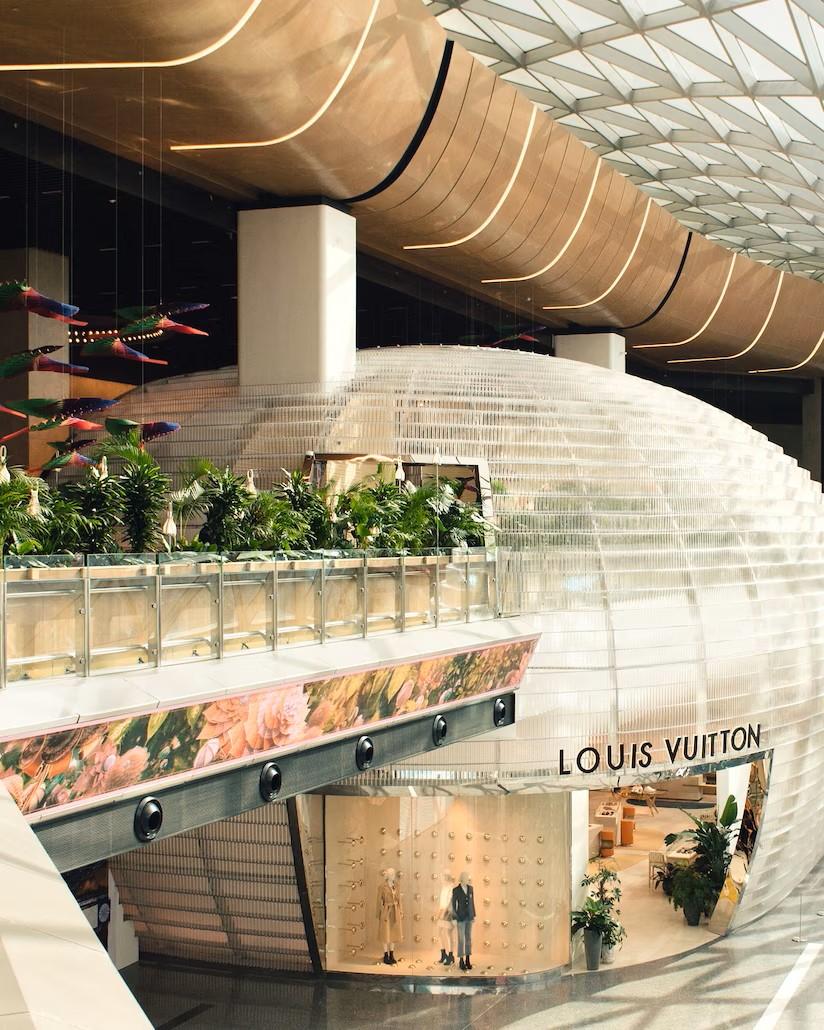 Inside Louis Vuitton's new Doha airport lounge