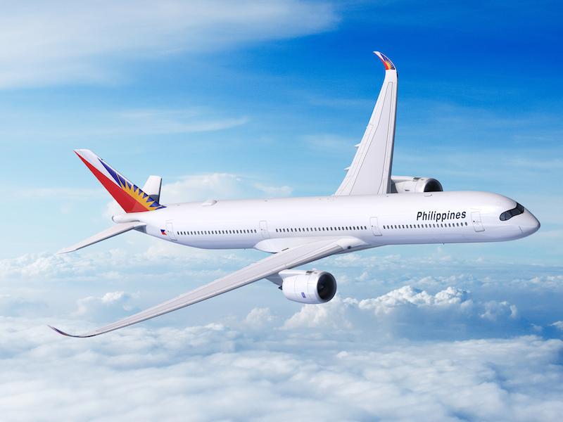 Rendering of PAL Airbus A350-1000