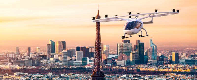 VoloCity UAM over Paris