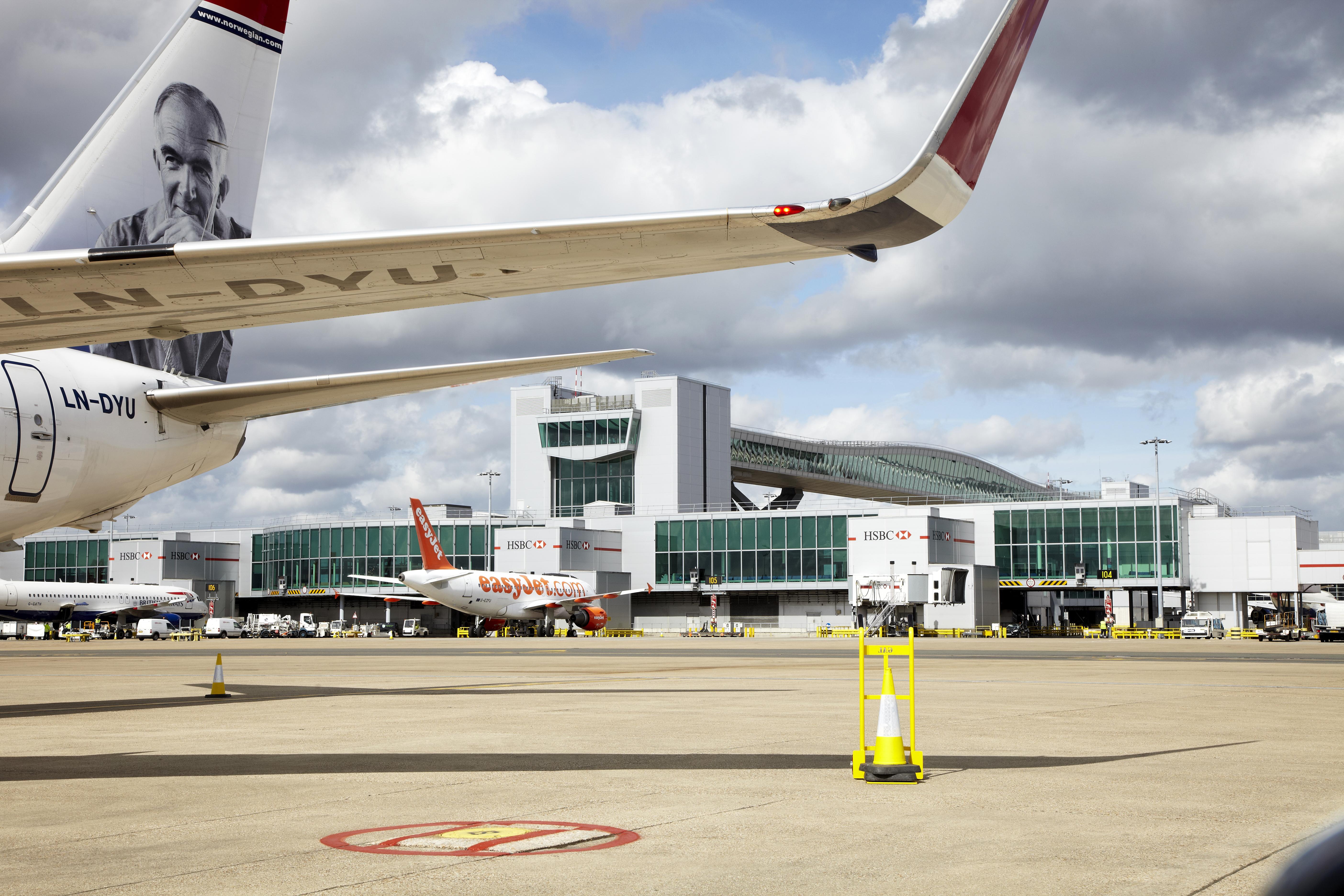 London Gatwick closing terminal limiting hours of operation