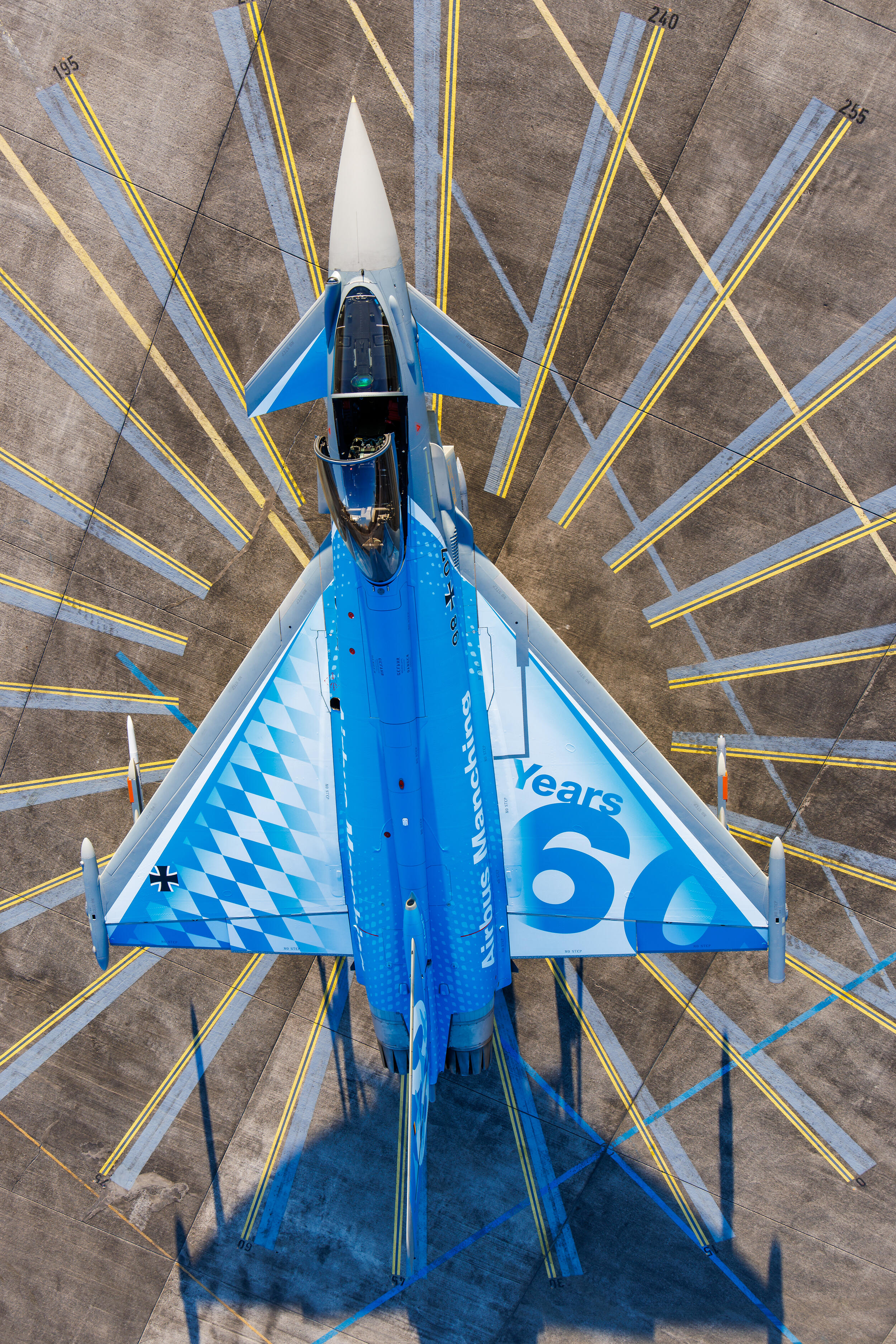 Manching's 60th anniversary jet