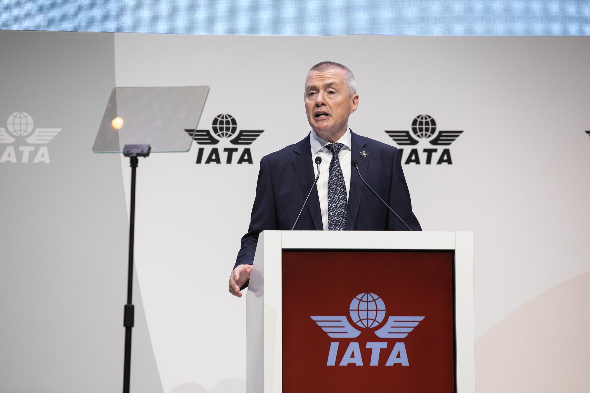IATA Director General Willie Walsh