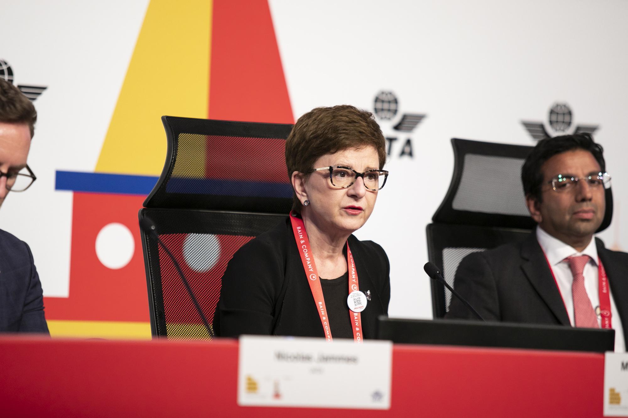 IATA chief economist Marie Owens Thomsen