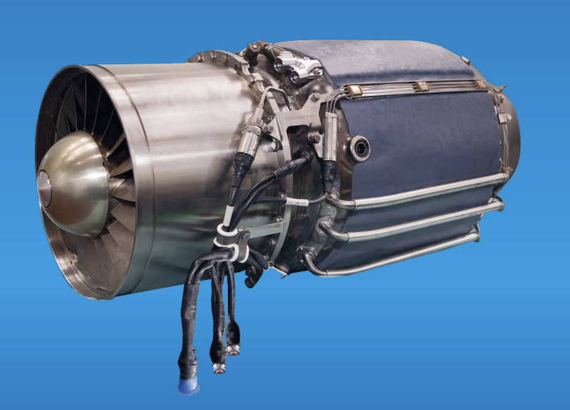  AI-PBS 350, a 675-lb.-thrust turbojet engine