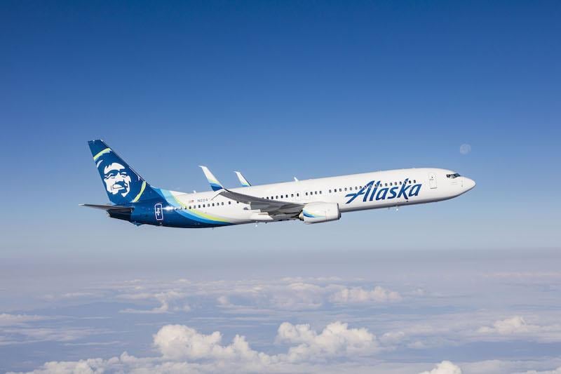 Alaska airlines jet