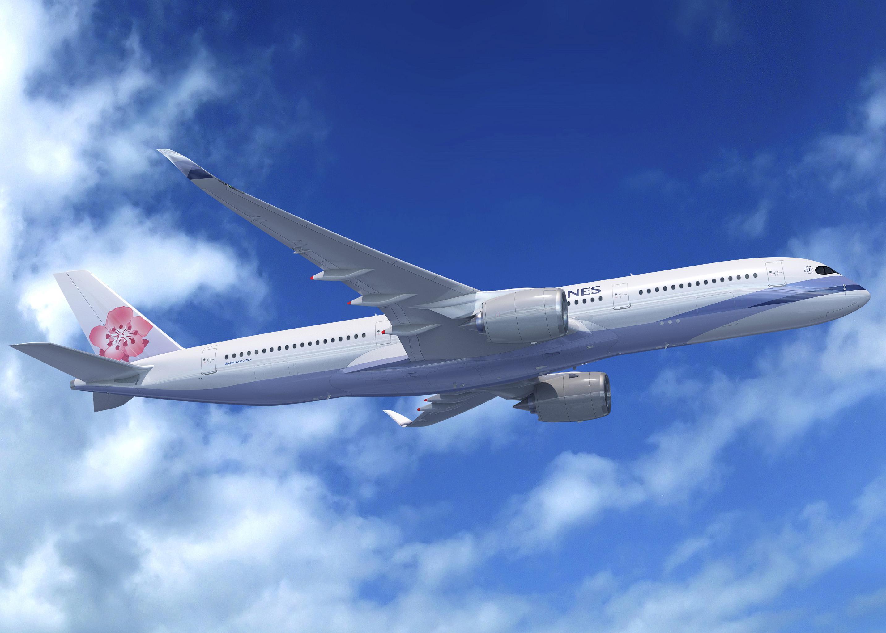 rendering china airlines airbus