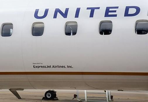 United Express fuselage