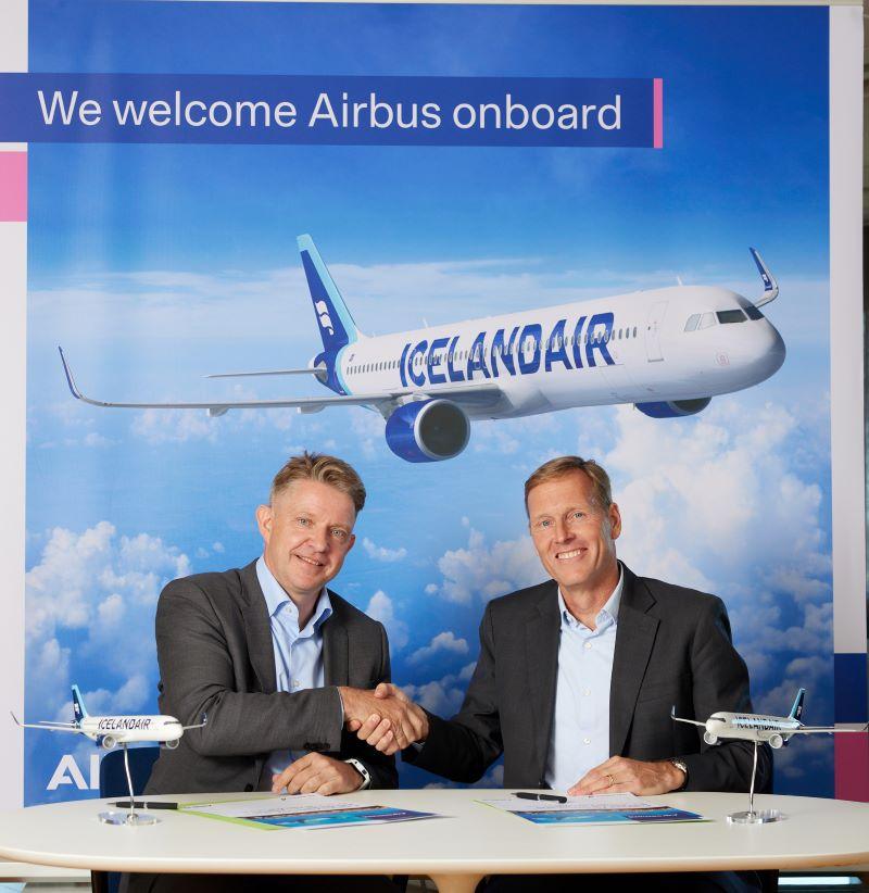 Icelandair and Airbus contract