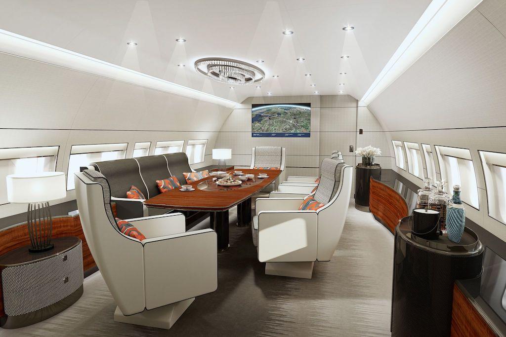 Business Jet Interior Design Providers