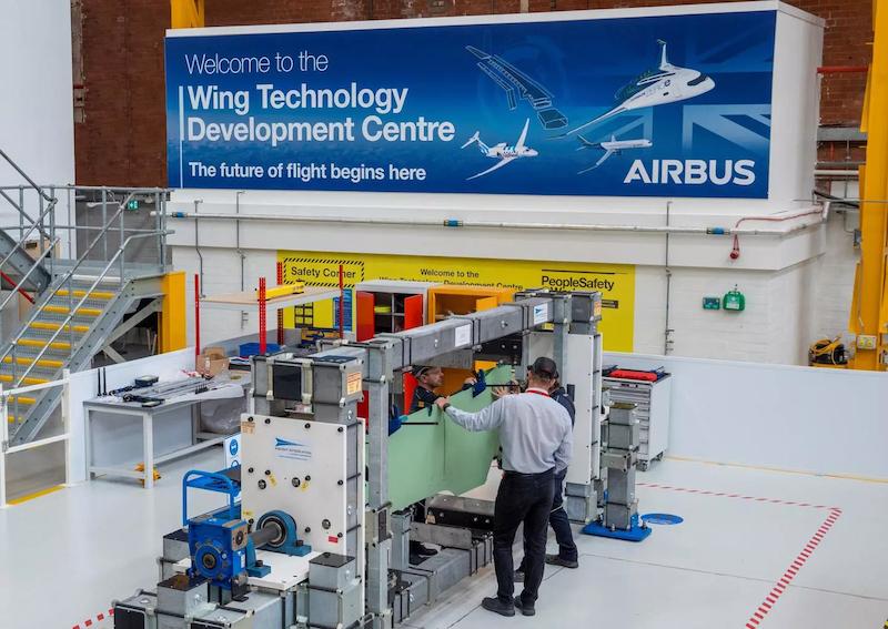 airbus wing technology demonstrator center Filton England