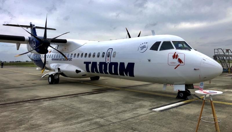 tarom romanian airlines atr 72-600