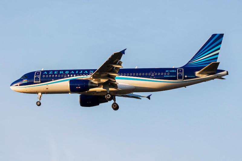 Azerbaijan Airlines jet