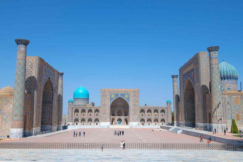 historical center of Samarkand