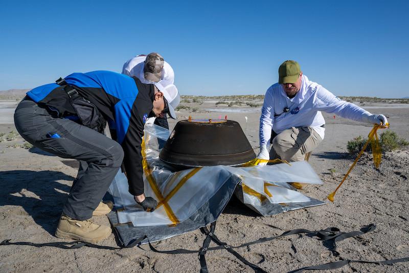 Osiris REx Asteroid Samples Land In Utah Ending 7 Year Mission