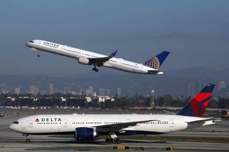 Delta and United