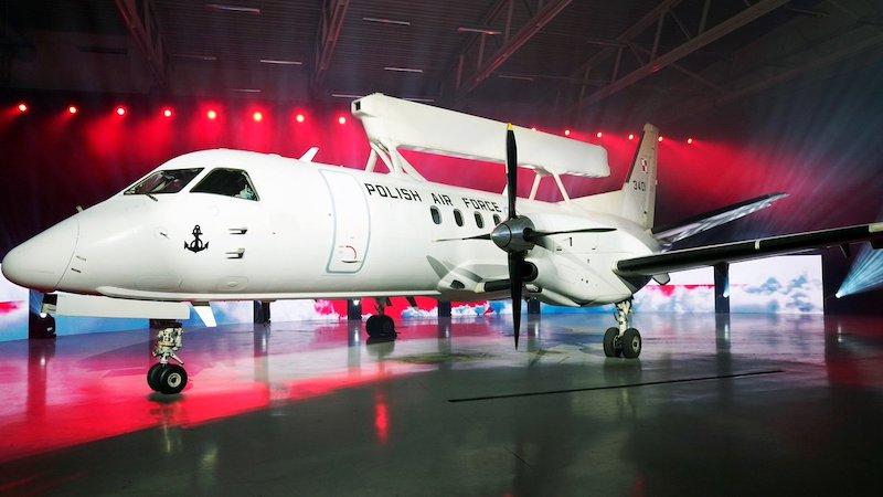 Wprowadzenie pierwszego polskiego samolotu Erie Saab 340