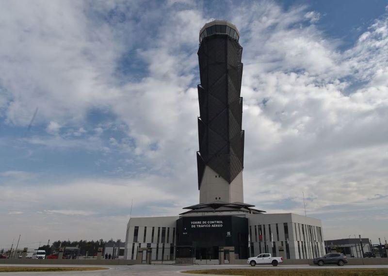 Mexico Felipe Angeles airport ATC tower