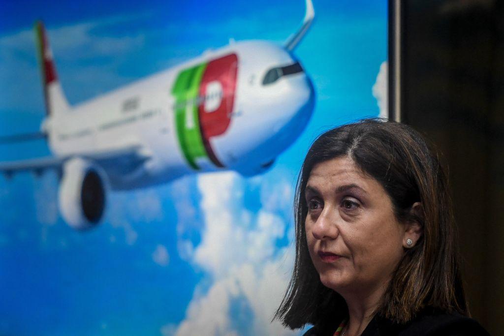 Former TAP Air Portugal CEO Christine Ourmieres-Widener 