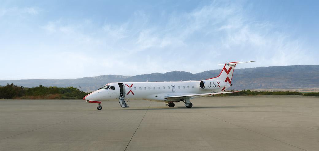 JSX charter aircraft
