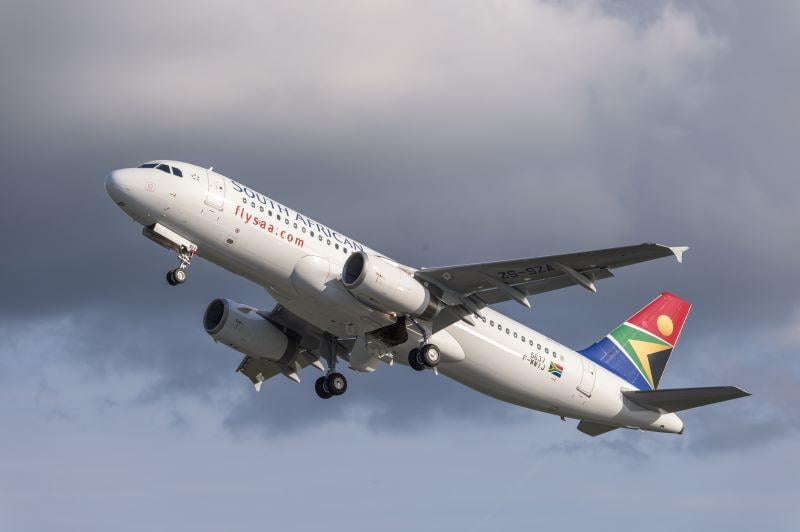 South African Airways A320 