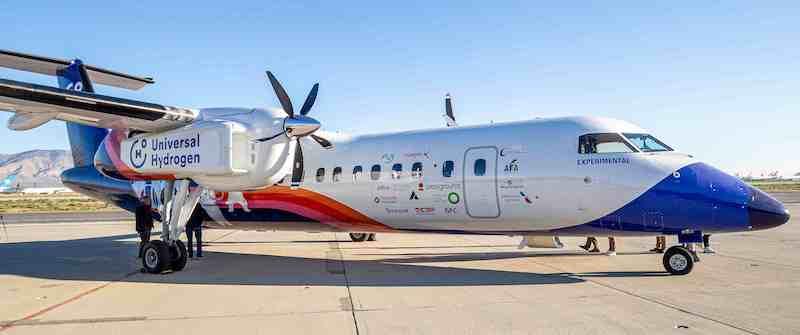 UH2 Launches Into Full Hydrogen-Electric Dash 8 Flight Tests | Aviation ...